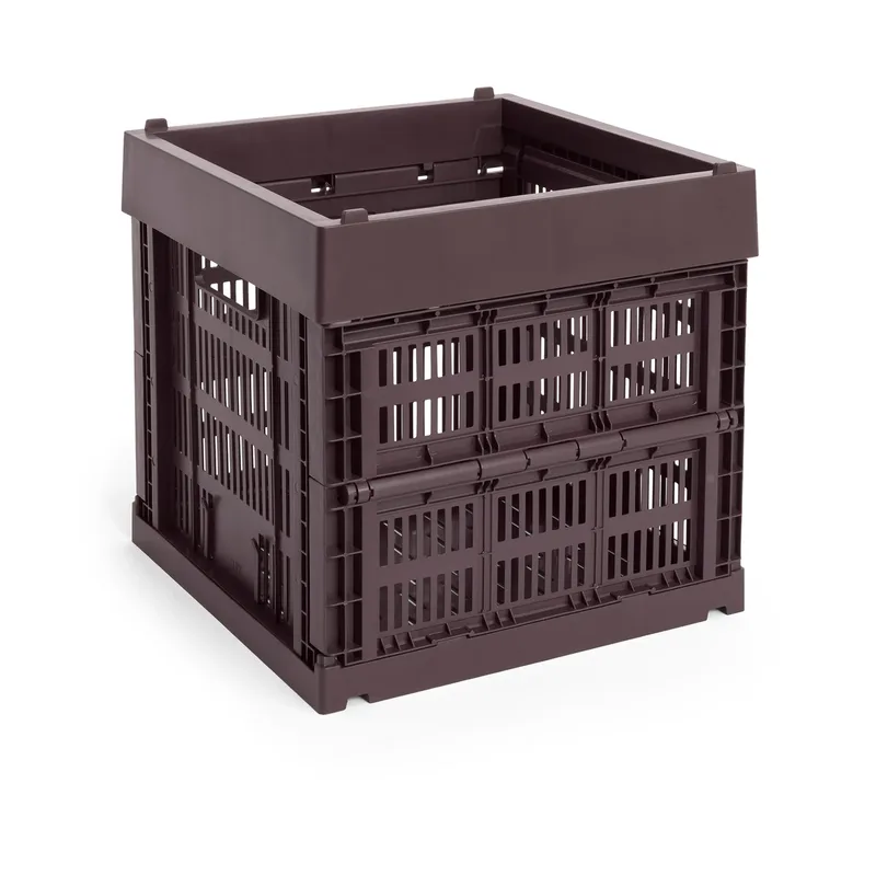 Colour Crate Cube 29,5x29,5 cm Bordeaux by HAY – product photo