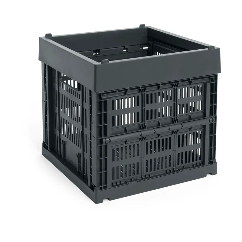 Colour Crate Cube 29,5x29,5 cm Charcoal de HAY – photo du produit