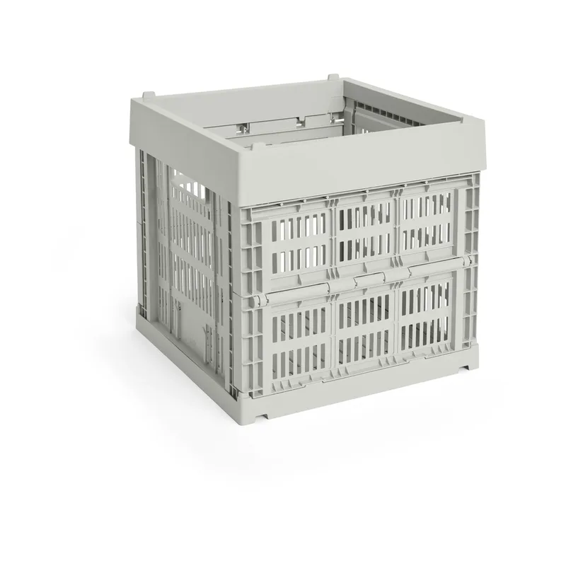Colour Crate Cube 29,5x29,5 cm Grey från HAY – produktbild