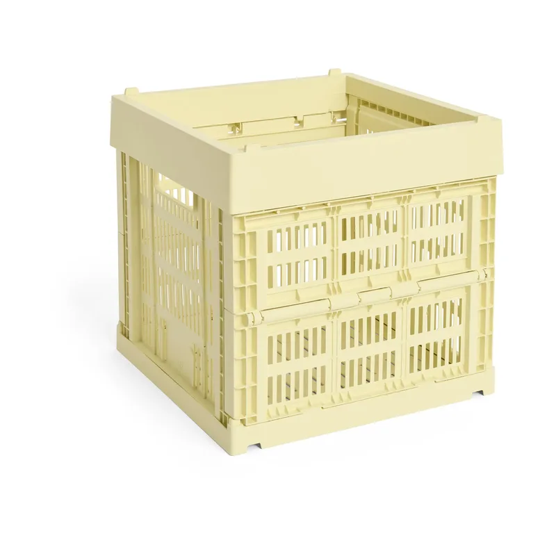Colour Crate Cube 29,5x29,5 cm Light yellow by HAY – product photo