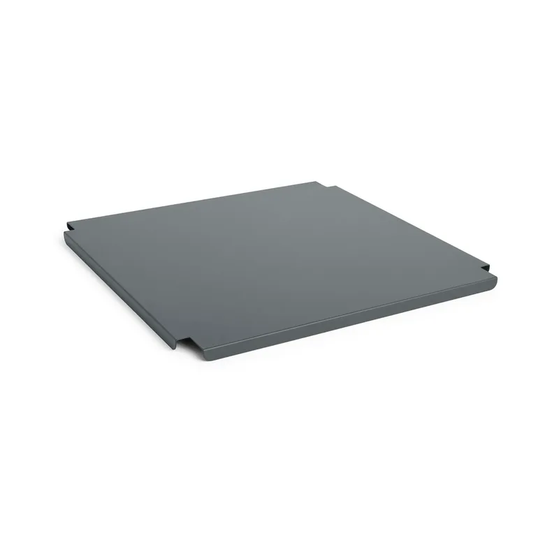 Colour Crate Deckel large square Charcoal från HAY – produktbild