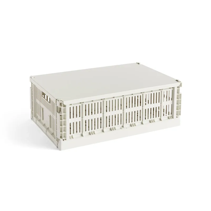 Colour Crate lock large Off-white från HAY – produktbild