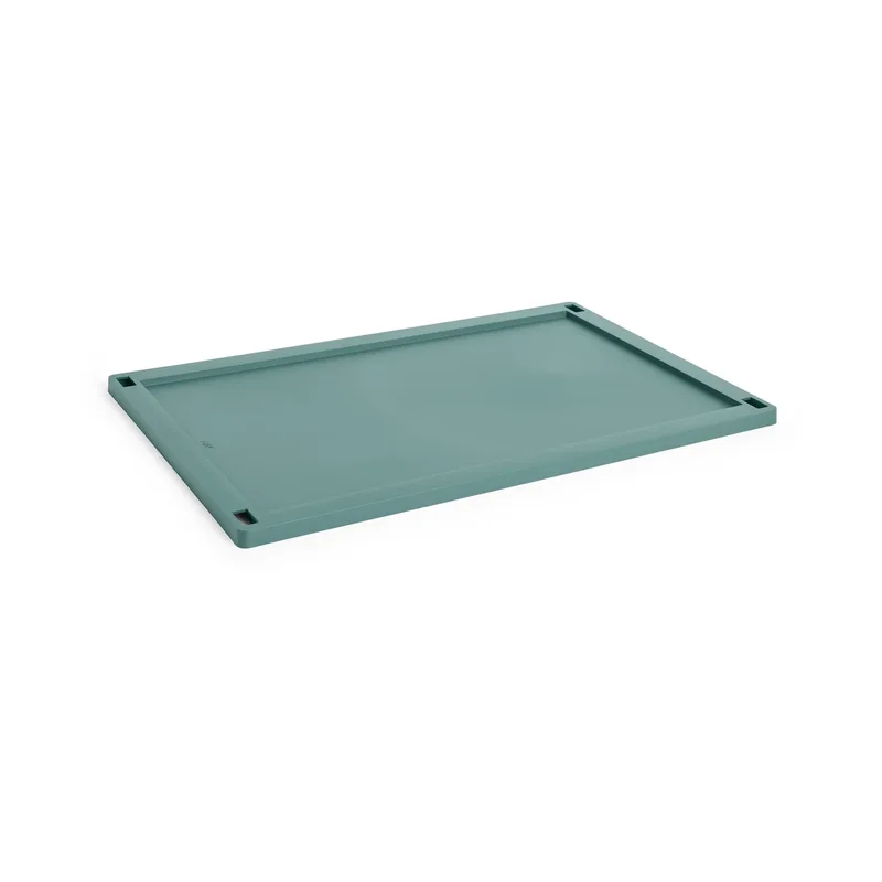 Colour Crate lock plastic large Dark green von HAY – Produktfoto