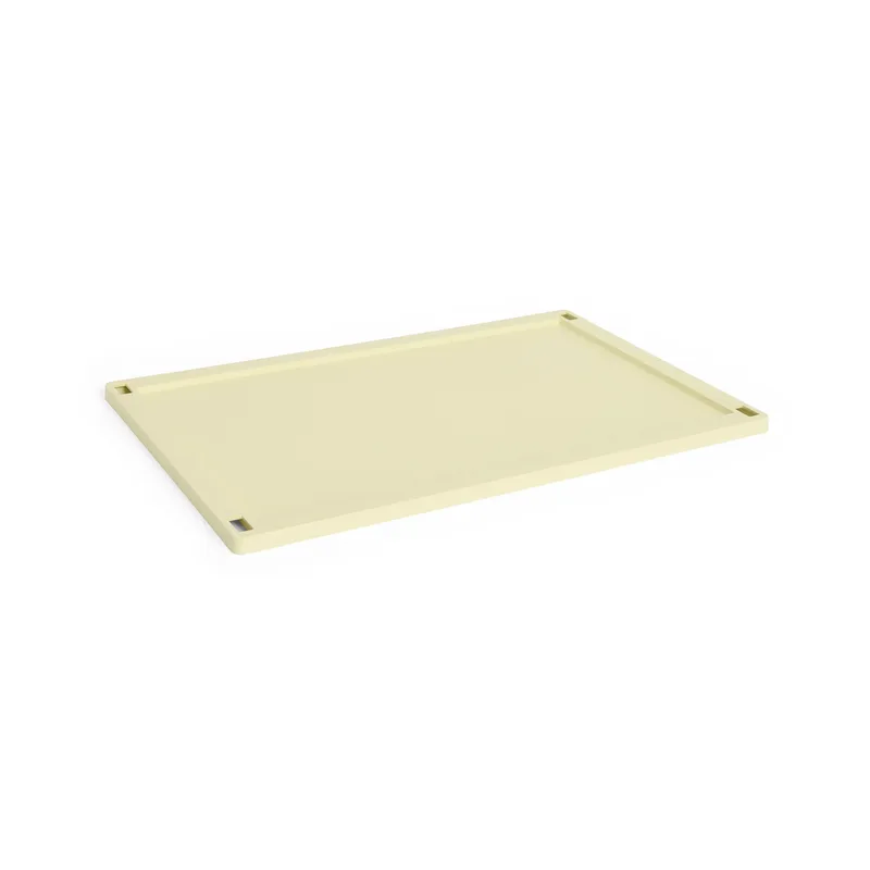 Colour Crate lock plastic large Light yellow van HAY – productfoto