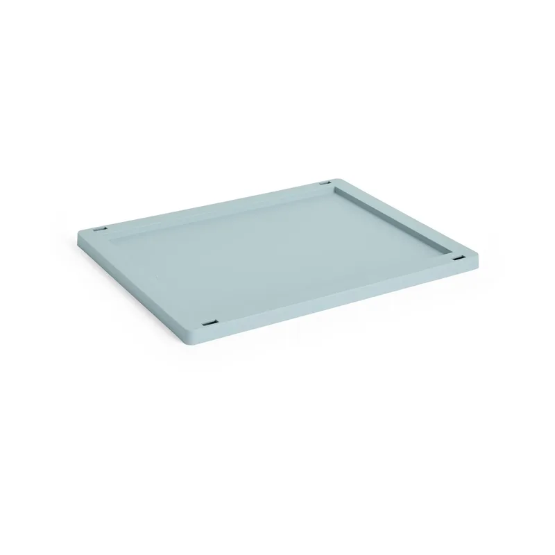 Colour Crate lock plastic medium Dusty blue by HAY – product photo