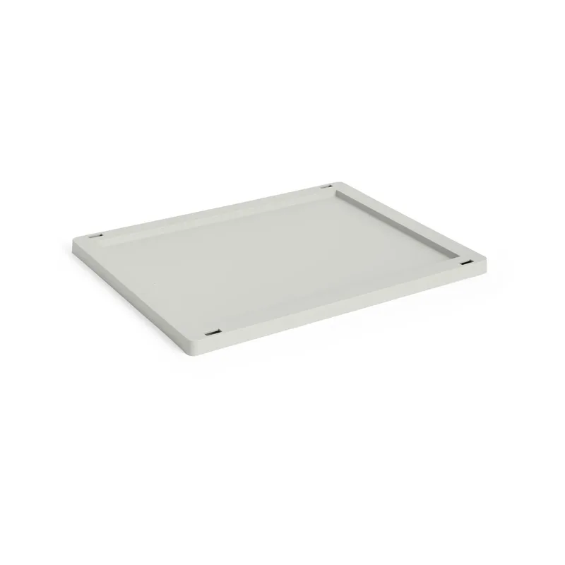 Colour Crate lock plastic medium Grey by HAY – product photo