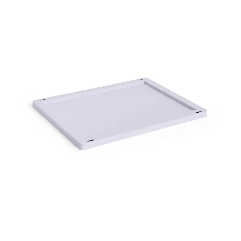 Colour Crate lock plastic medium Lavender von HAY – Produktfoto