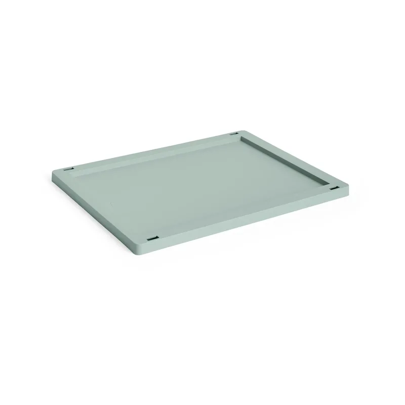Colour Crate lock plastic medium Sage green von HAY – Produktfoto