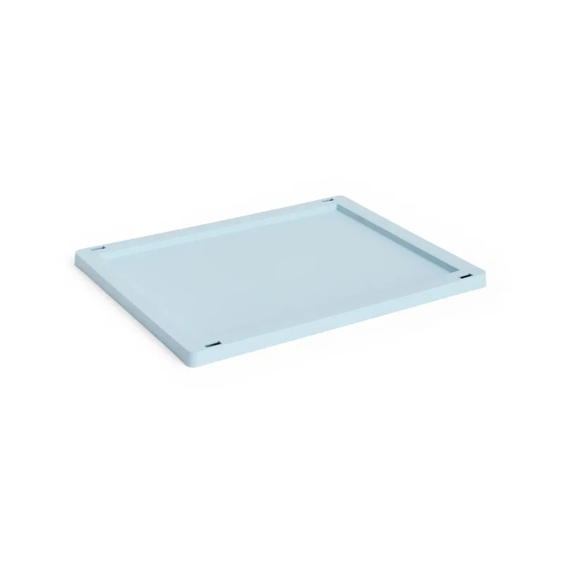 Colour Crate lock plastic medium Soft blue från HAY – produktbild