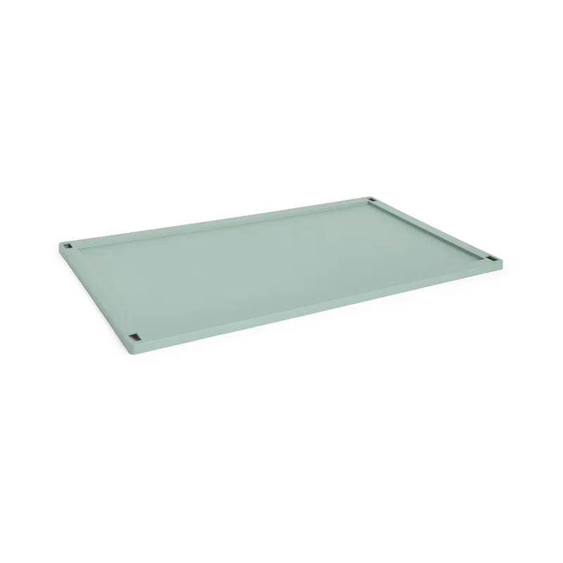 Colour Crate lock plastic x-large Sage green von HAY – Produktfoto