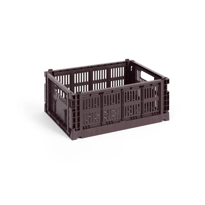 Colour Crate M 26,5 x 34,5cm Bordeaux von HAY – Produktfoto