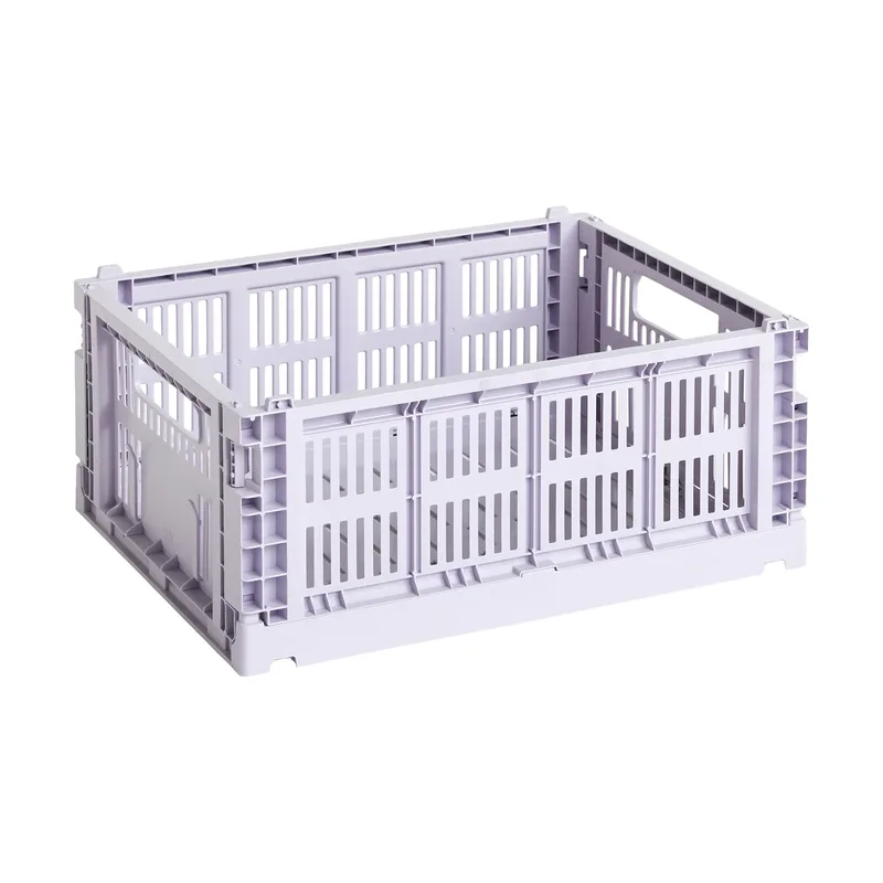 Colour Crate M 26,5 x 34,5cm Lavender by HAY – product photo