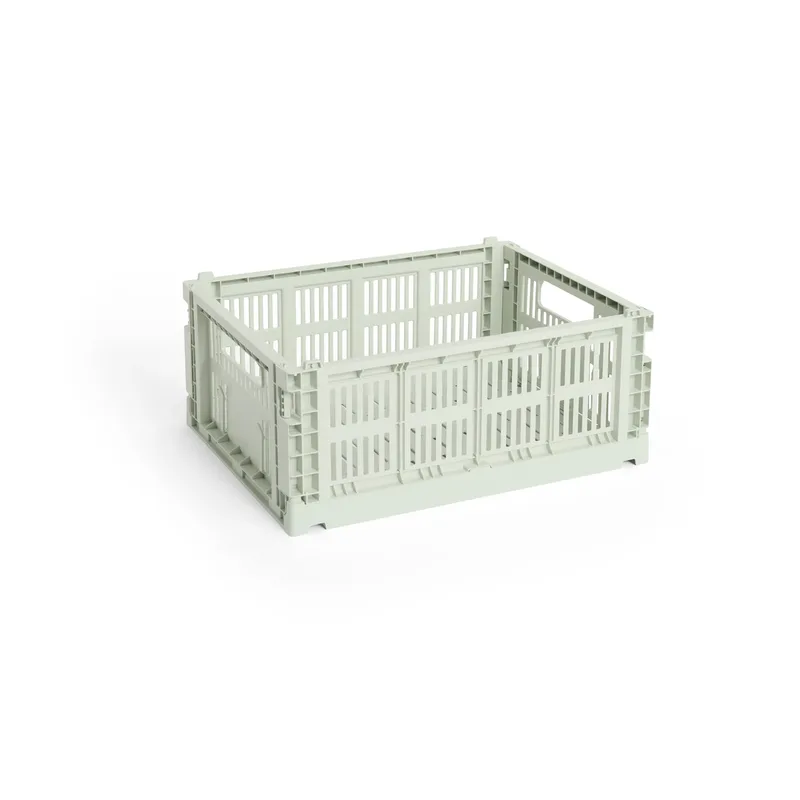 Colour Crate M 26,5 x 34,5cm Mint von HAY – Produktfoto