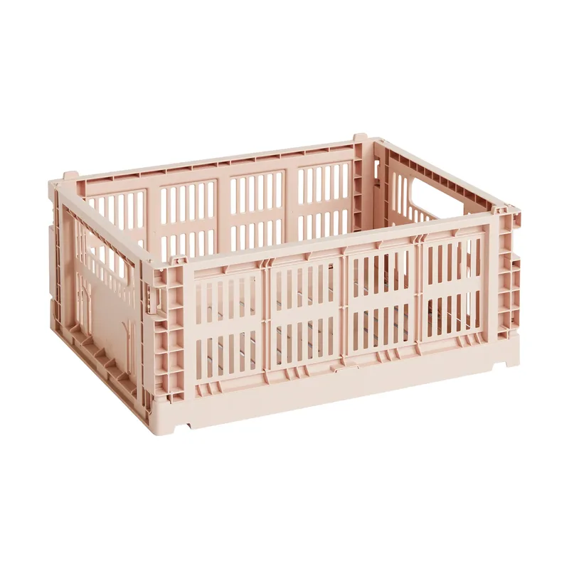 Colour Crate M 26,5 x 34,5cm Powder von HAY – Produktfoto