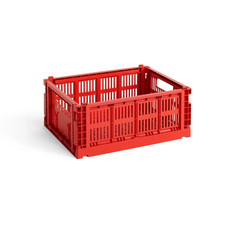 Colour Crate M 26,5 x 34,5cm Red von HAY – Produktfoto