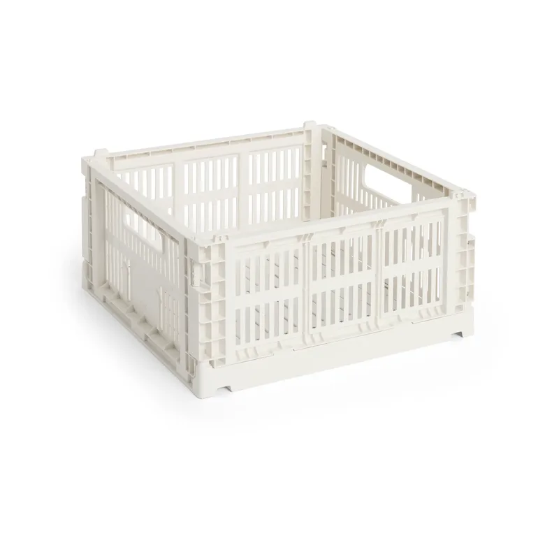 Colour Crate M Square 29,5x29,5 cm Off white von HAY – Produktfoto
