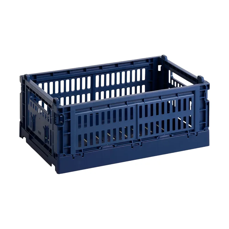 Colour Crate S 17 x 26,5cm Dark blue från HAY – produktbild
