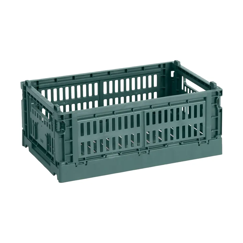 Colour Crate S 17 x 26,5cm Dark green från HAY – produktbild