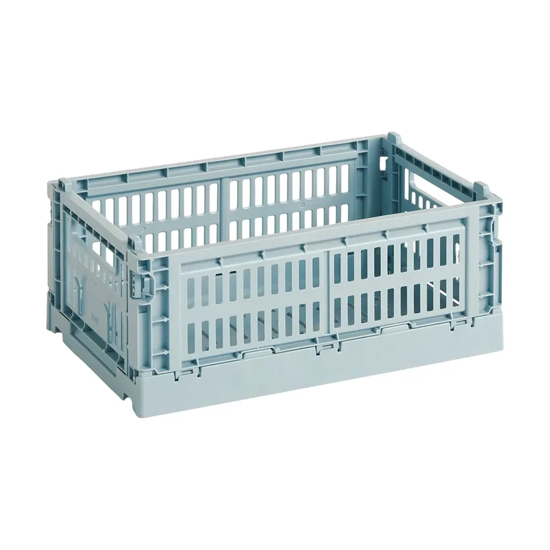 Colour Crate S 17 x 26,5cm Dusty blue van HAY – productfoto