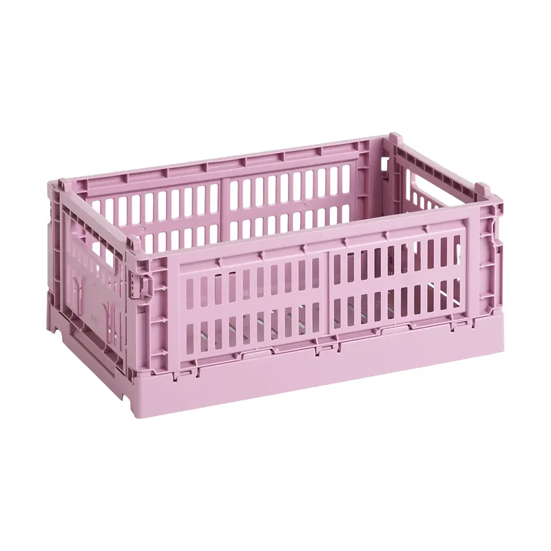 Colour Crate S 17 x 26,5cm Dusty rose von HAY – Produktfoto