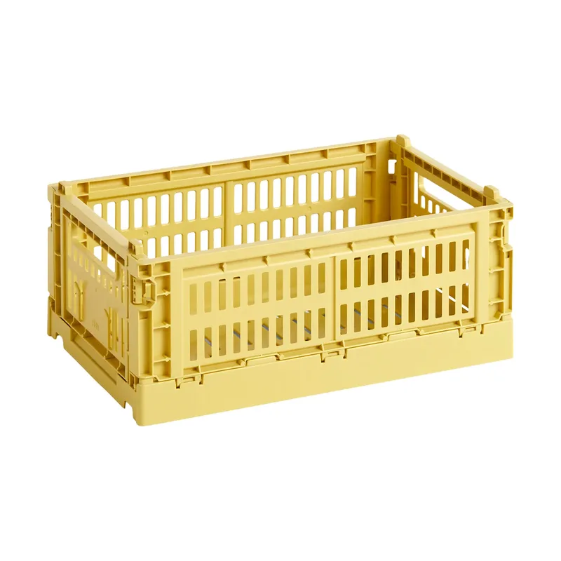 Colour Crate S 17 x 26,5cm Dusty yellow by HAY – product photo