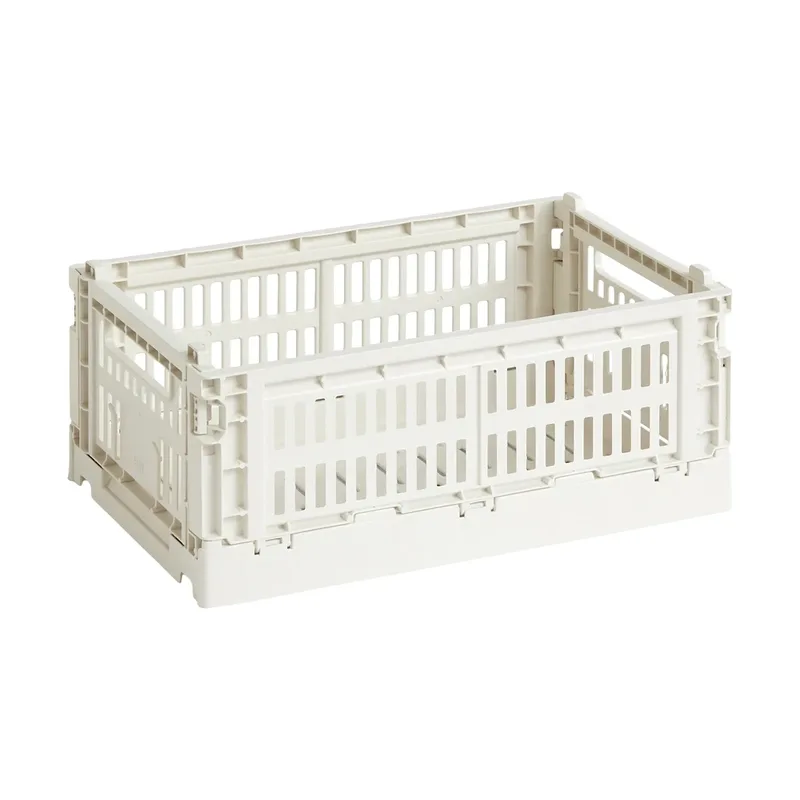 Colour Crate S 17 x 26,5cm Off-white von HAY – Produktfoto
