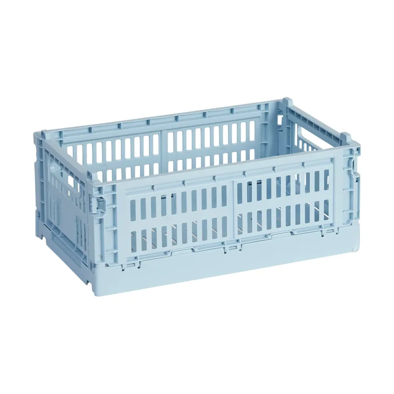 Colour Crate S 17 x 26,5cm Soft blue by HAY – product photo
