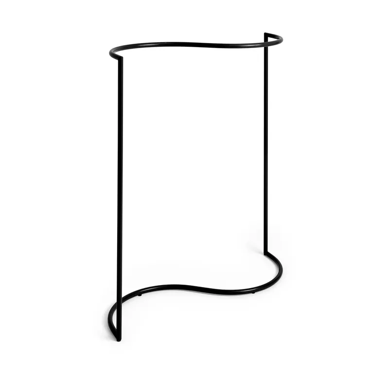 Colour Rack s-shape Kleiderständer 144,2x150 cm Black by HAY – product photo