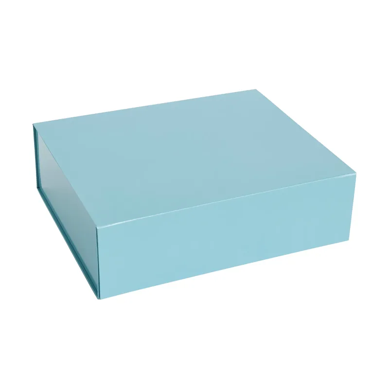 Colour Storage L Box mit Deckel 34,5 x 41,5cm Ocean blue by HAY – product photo