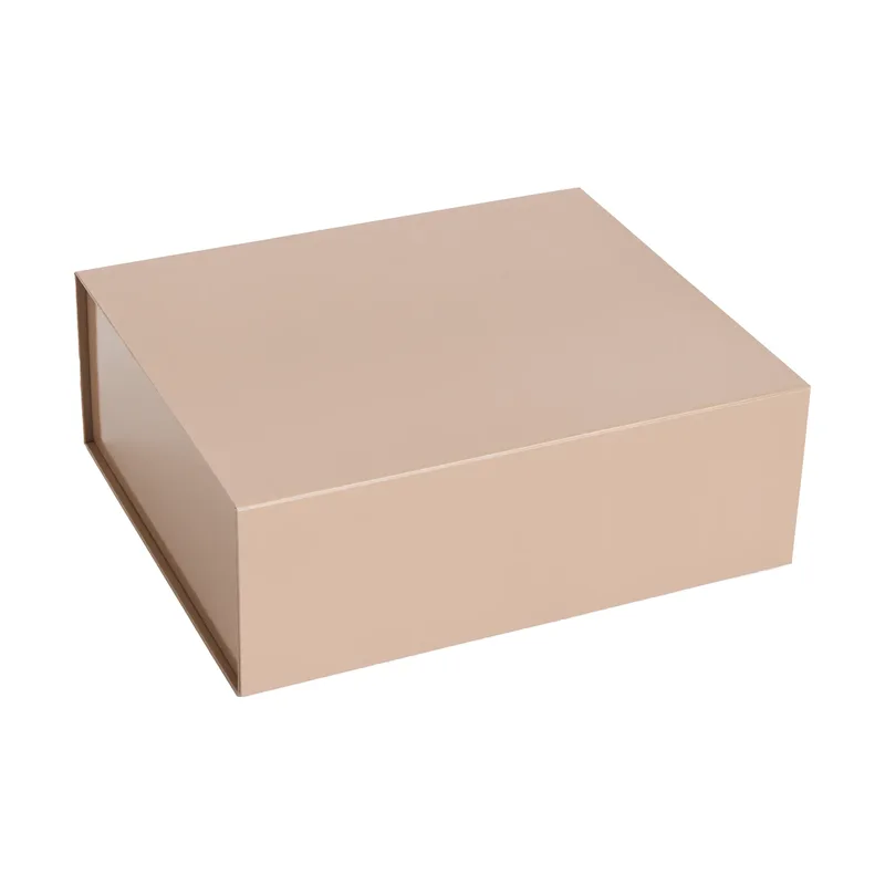 Colour Storage M Box mit Deckel 29,5 x 35cm Nougat by HAY – product photo