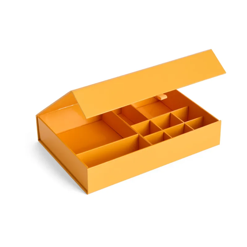 Colour Storage Schmuckkästchen 23,2x16,1 cm Egg yolk by HAY – product photo
