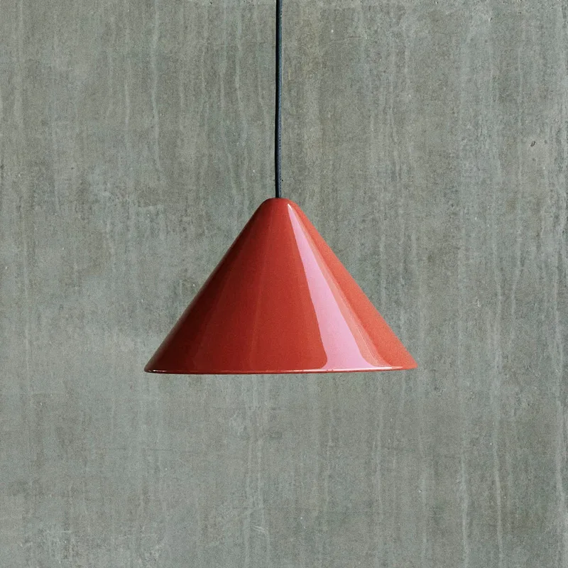 Compass hanglamp, rood, Ø 26 cm, GX53 von HAY – Produktfoto