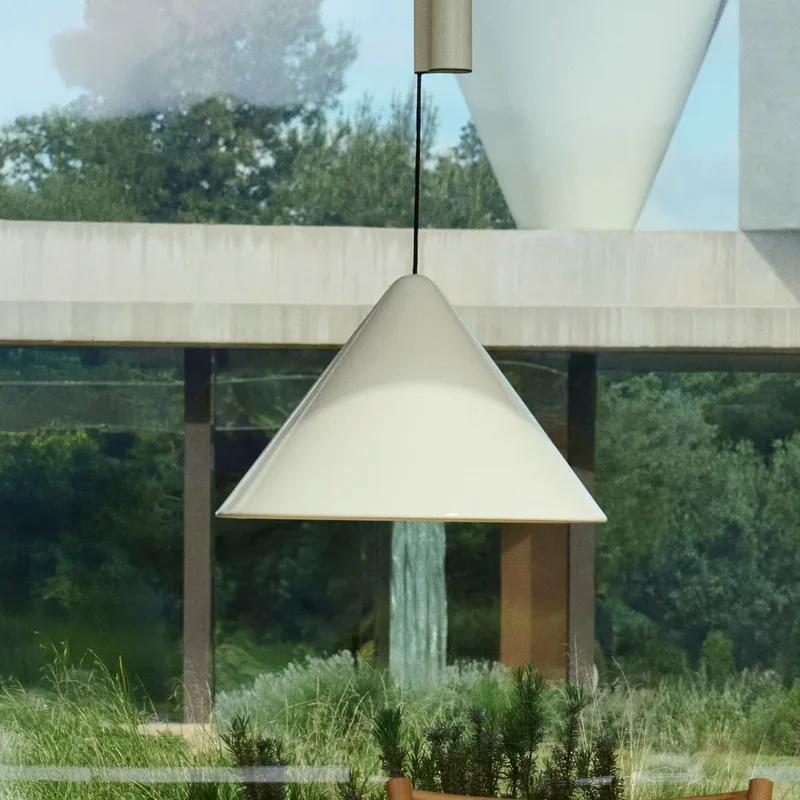 Compass hanglamp, wit, Ø 43 cm, in hoogte verstelbaar van HAY – productfoto