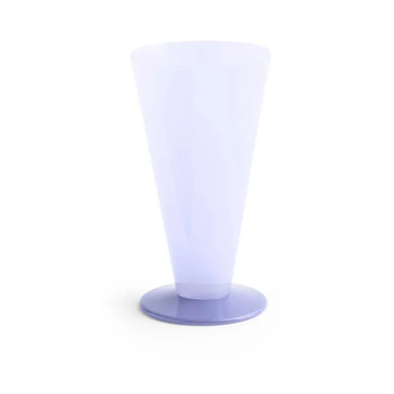 Conical Vase Light blue-lavender blue, small fra HAY – produktbillede