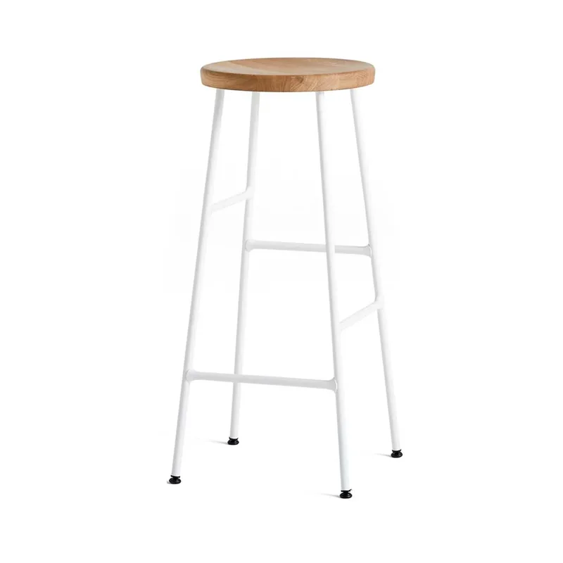 Cornet Barhocker 75 cm Oiled oak-cream white von HAY – Produktfoto