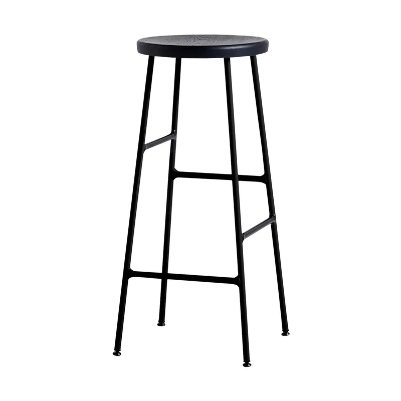 Cornet Barhocker 75 cm Soft black oak-soft black von HAY – Produktfoto