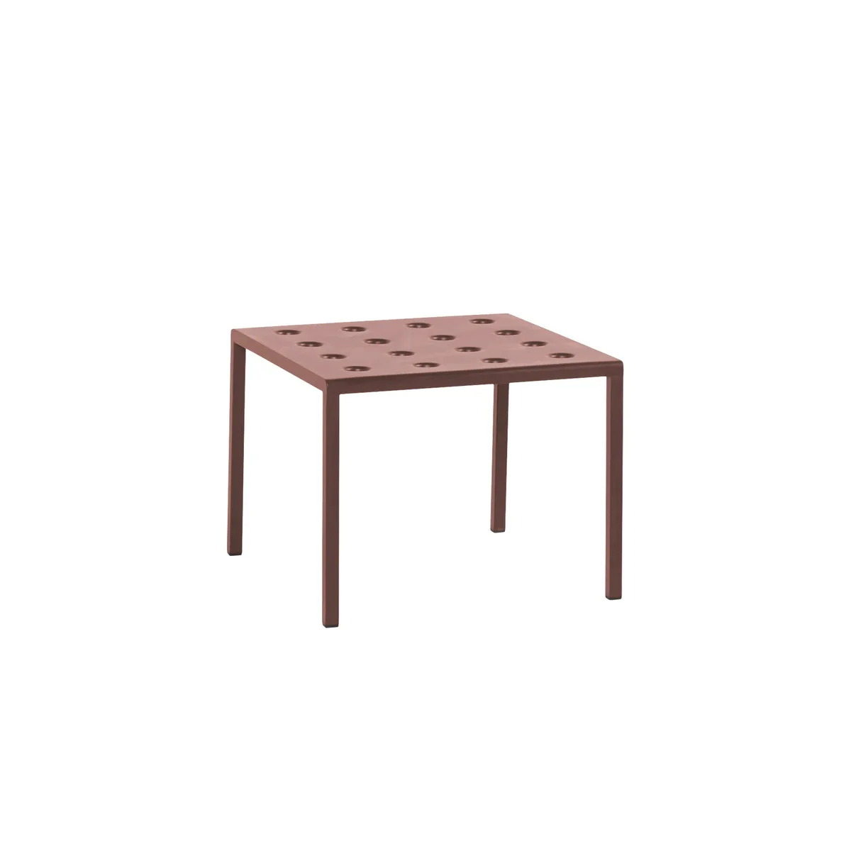 Couchtisch Balcony - Rot - Pulverbeschichteter Stahl - Designer Ronan & Erwan Bouroullec by HAY – product photo