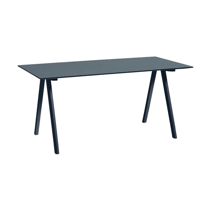 CPH10 2.0 Schreibtisch 80x160 cm Smokey blue linoleum-Deep blue von HAY – Produktfoto