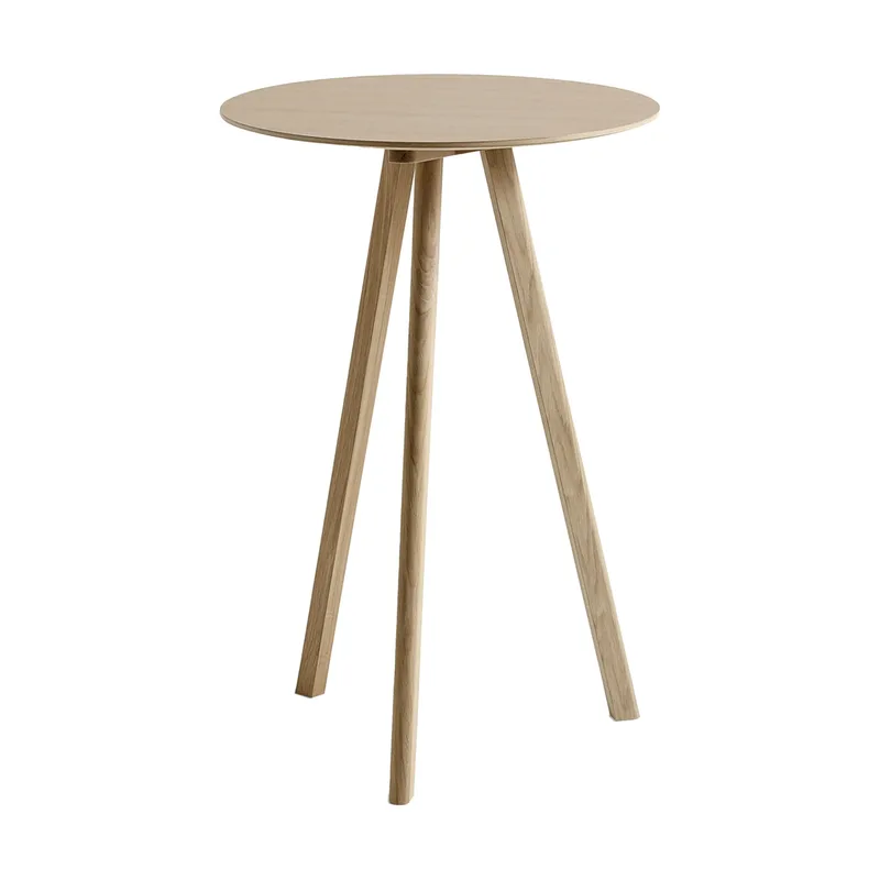 CPH20 2.0 Bartisch Ø70 cm Lacquered oak-oak veneer von HAY – Produktfoto