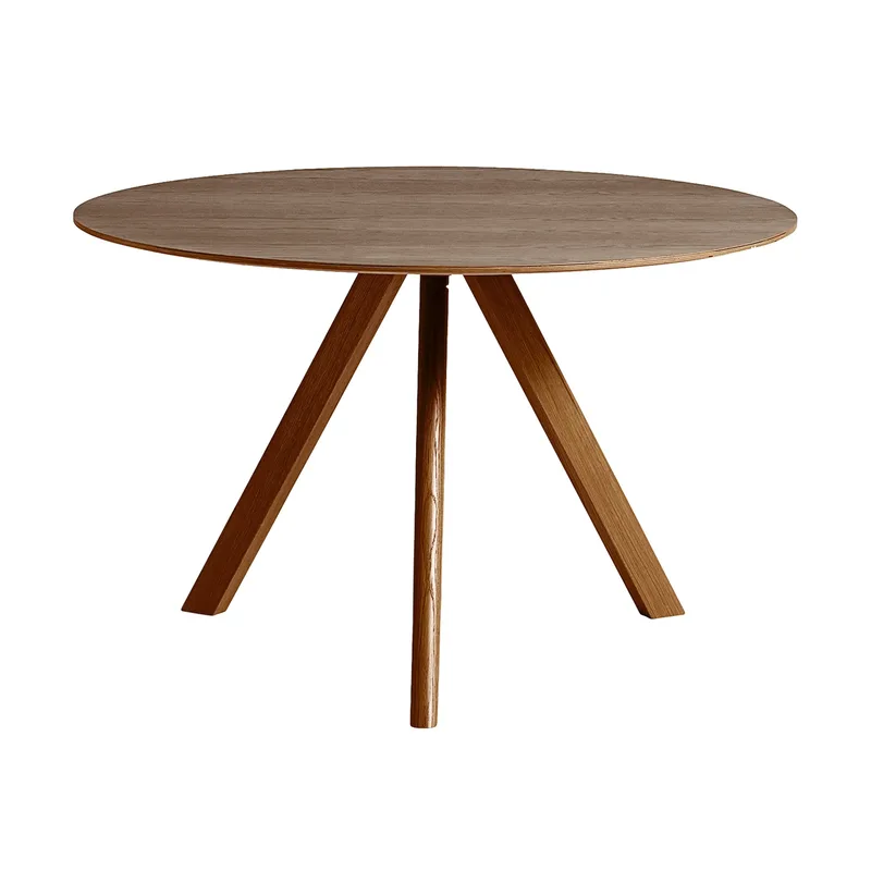CPH20 2.0 Esstisch Ø120 cm Lacquered walnut von HAY – Produktfoto
