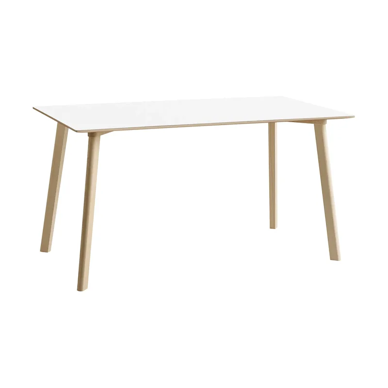 CPH210 Deux 2.0 Tisch 75x140 cm Pearl white-untreated beech de HAY – photo du produit