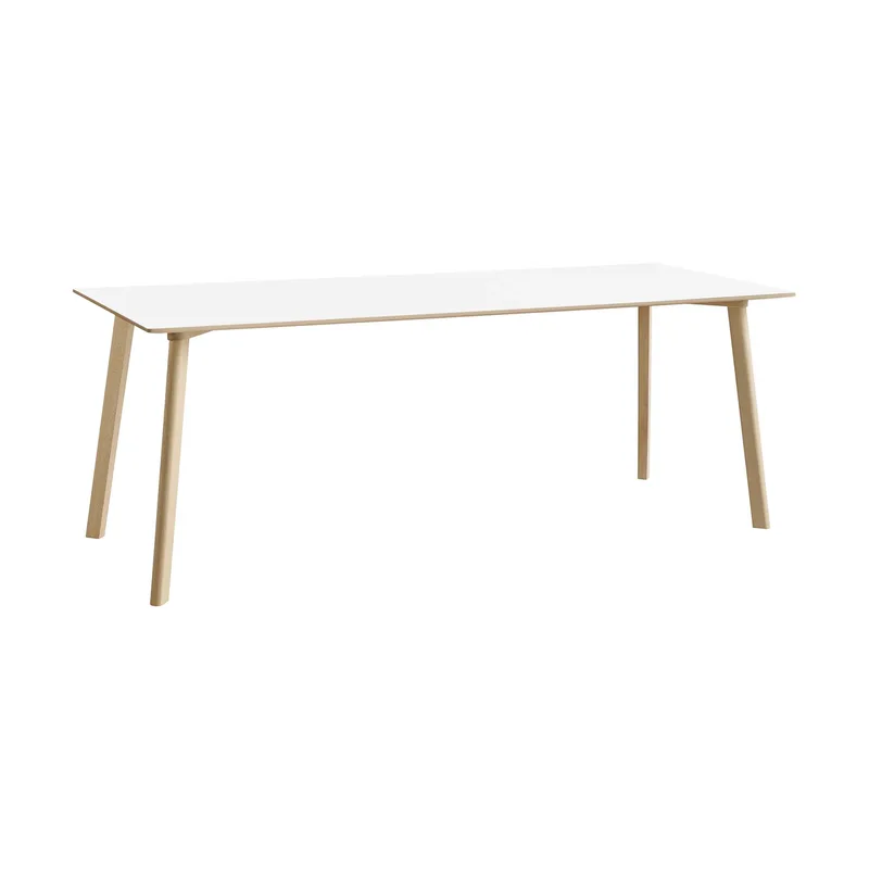 CPH210 Deux 2.0 Tisch 75x200 cm Pearl white-untreated beech van HAY – productfoto
