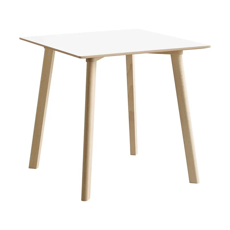 CPH210 Deux 2.0 Tisch 75x75 cm Pearl white-untreated beech by HAY – product photo
