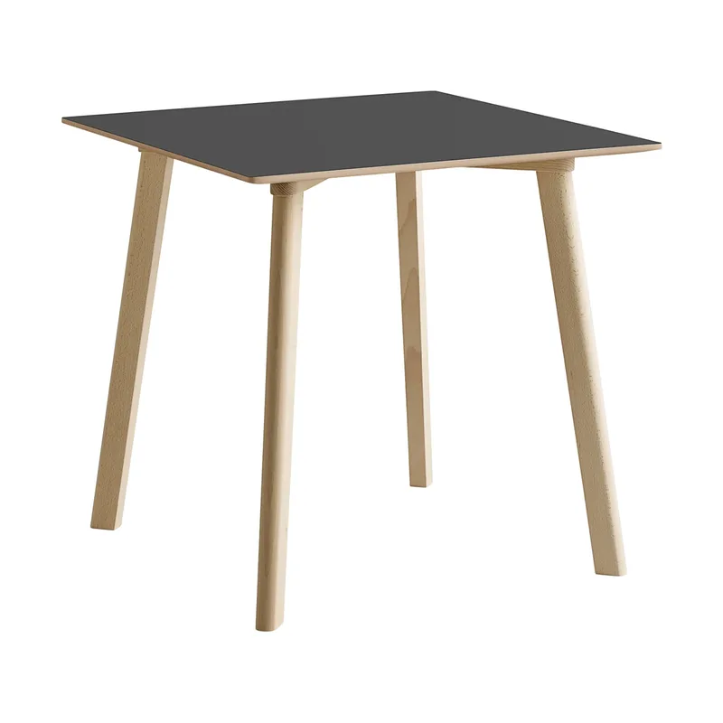 CPH210 Deux 2.0 Tisch 75x75 cm Stone grey-untreated beech by HAY – product photo