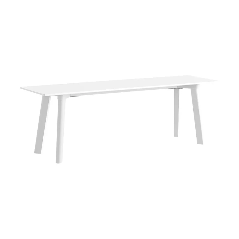 CPH215 Deux 2.0 Bank 140 cm Pearl white-lacquered beech by HAY – product photo
