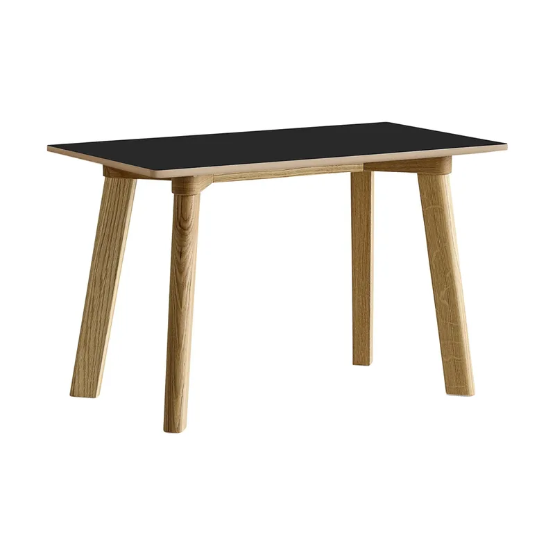 CPH215 Deux 2.0 Bank 75 cm Black laminate-lacquered oak by HAY – product photo