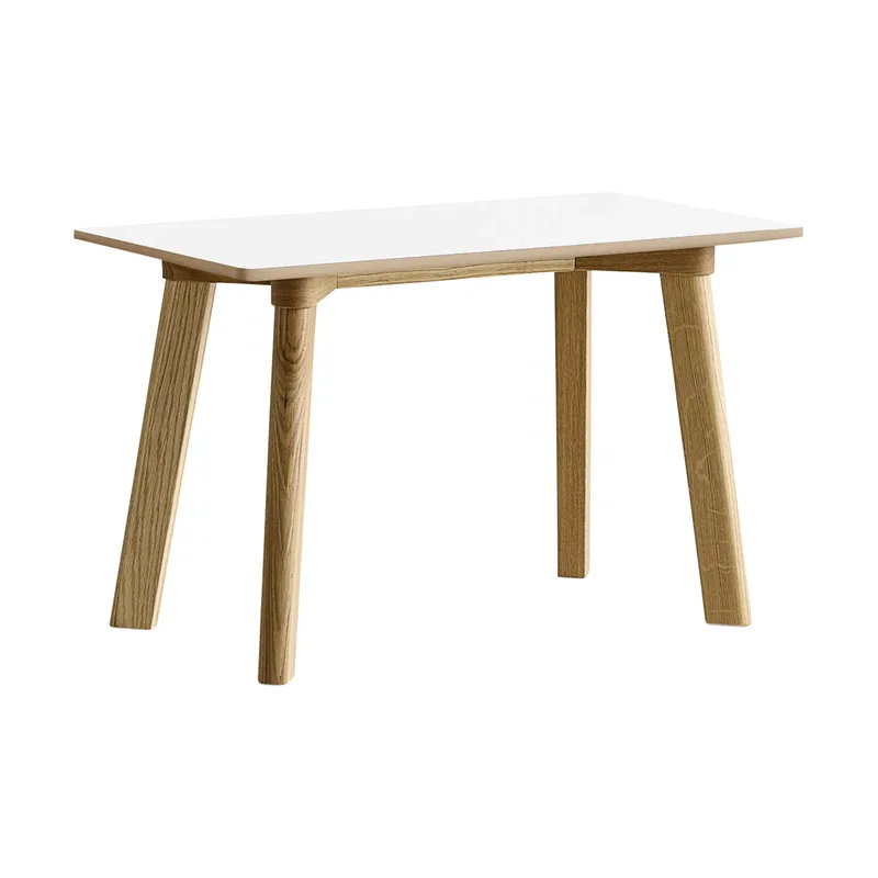 CPH215 Deux 2.0 Bank 75 cm Pearl white-lacquered oak von HAY – Produktfoto