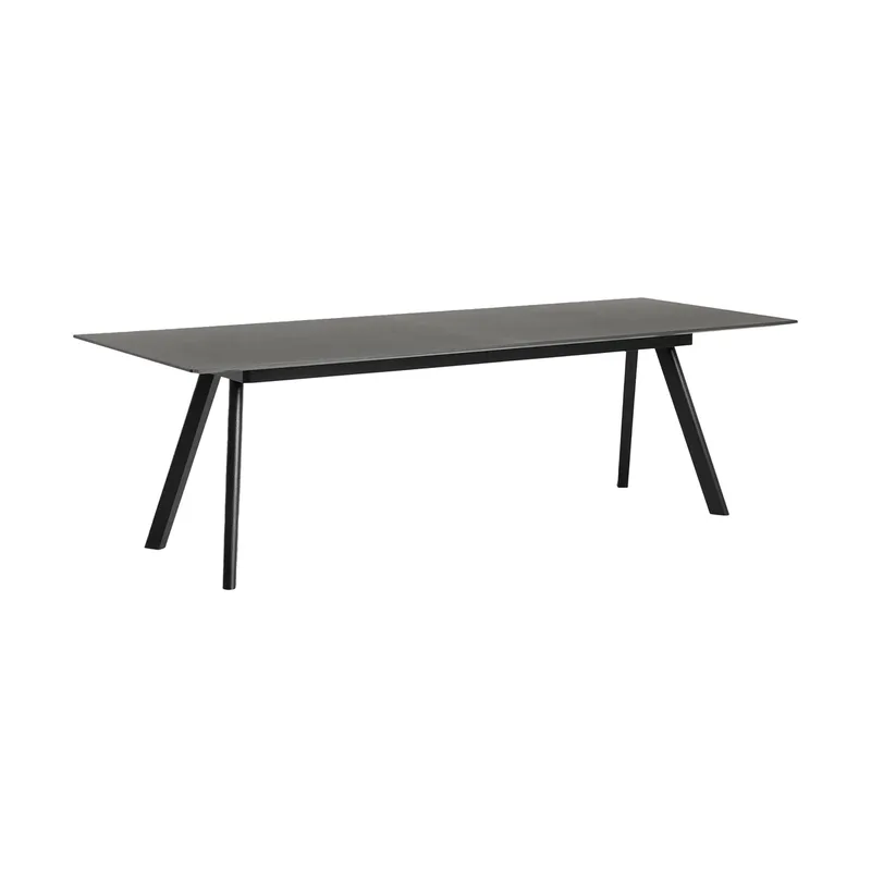 CPH30 2.0 Ausziehbarer Esstisch 90x200 cm Black-lacquered oak Furnier by HAY – product photo