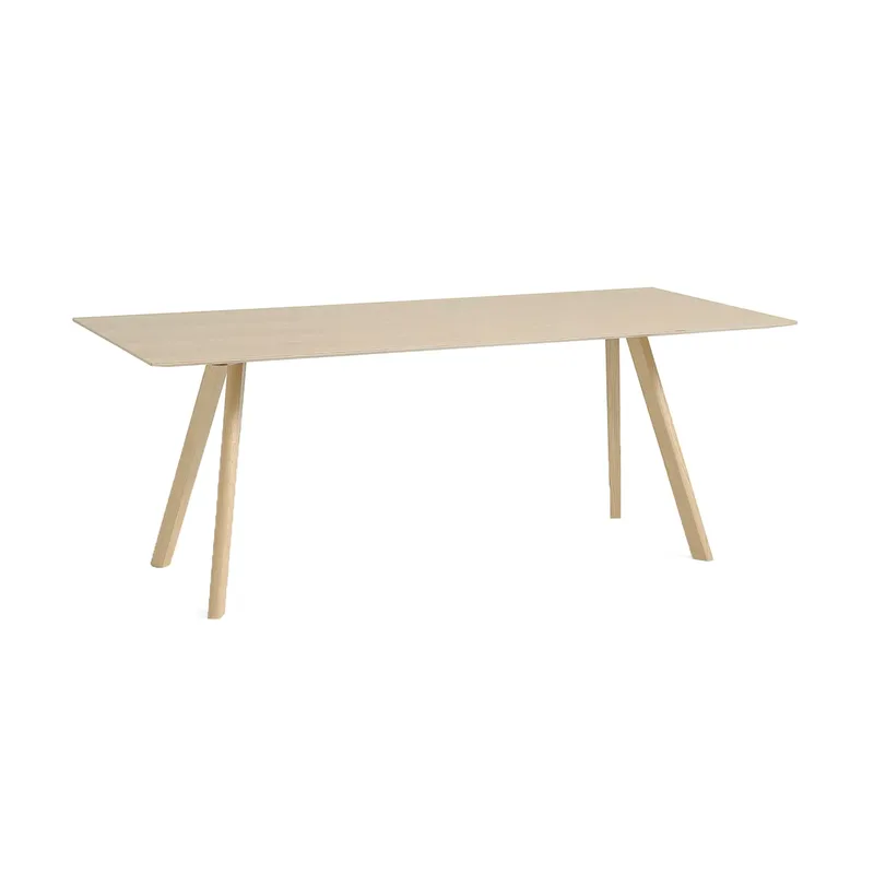 CPH30 2.0 Esstisch 90x200 cm Lacquered oak-oak Furnier de HAY – photo du produit