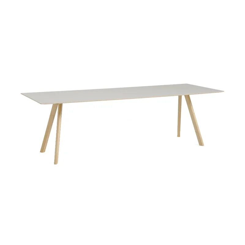 CPH30 2.0 Esstisch 90x250 cm Off white linoleum-lacq. oak van HAY – productfoto